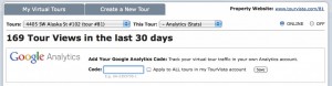 Google Analytics to Track Virtual Tour Statistics
